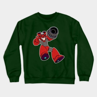 MEGAMAN BLAZING TORCH Crewneck Sweatshirt